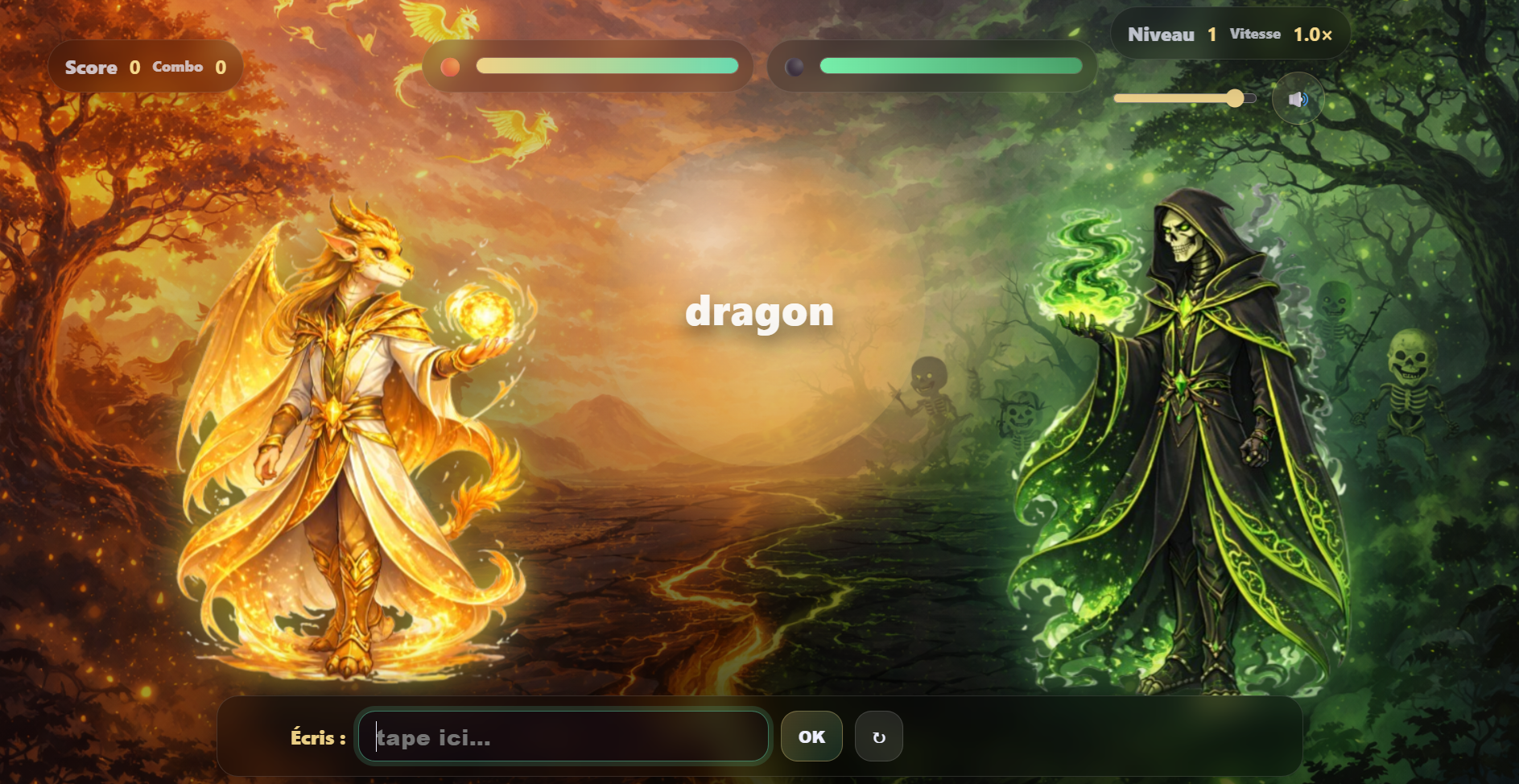 Aperçu du jeu Affrontement (duel de mages)